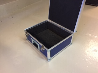 Blå kasse